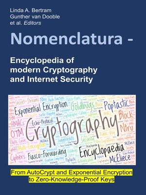 cover image of Nomenclatura--Encyclopedia of modern Cryptography and Internet Security